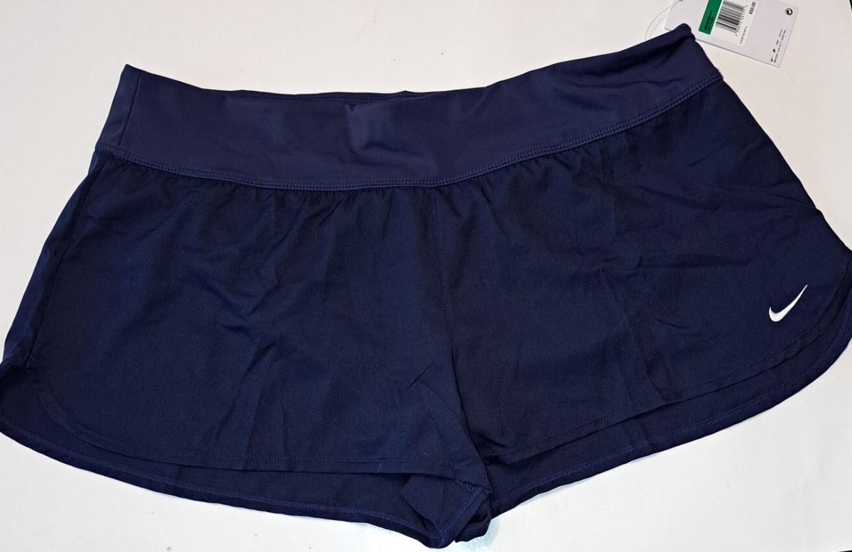 NIKE Women's Solid Element Swimming Boardshorts NWT Midnight