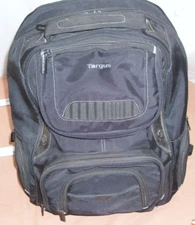 Targus Sport Backpack Laptop Bag Black 19L X 15.5W  Padded Pockets Speakers