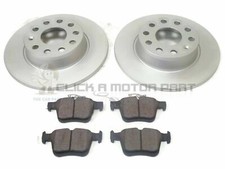 Audi A3 Mk3 (8v) 1.8 TFSi 2.0 TDi 2013-2017 Rear 2 Brake Discs And Pads