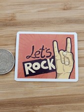 Rock Music STICKER Pop Music Sticker Heavy Metal Rock and Roll Rock n Roll