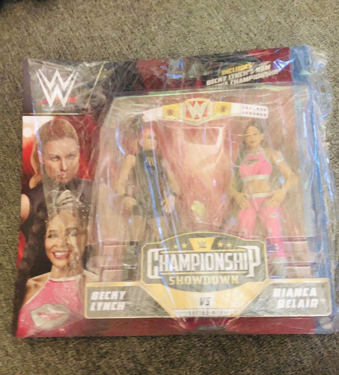 BECKY LYNCH BIANCA BELAIR WWE Mattel Championship Showdown Series 11  Fortnite