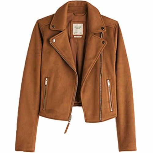 Abercrombie \u0026 Fitch Womens Jacket Vegan 