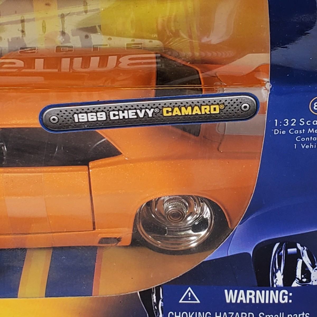 Bigtime Muscle 1969 Chevy Camaro Jada Toys 1:32 Scale Die Cast