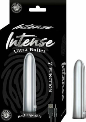 INTENSE VIBRATING BULLET-SILVER RECHARGEABLE | eBay INTENSE VIBRATING BULLET-SILVER RECHARGEABLE | eBay