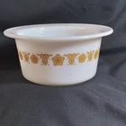 Vintage Pyrex #75 Butterfly Gold Butter Tub Dish Bowl NO LID