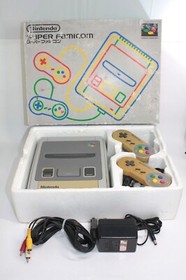 Nintendo Super Famicom Console Set SFC Japanese Language Edition Working Tested