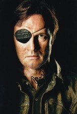 DAVID MORRISSEY signed Autogramm 20x30cm WALKING DEAD in Person autograph COA