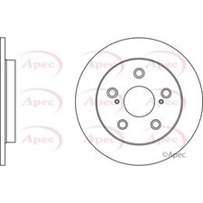 Apec Rear Brake Disc DSK2774 - OE High Quality Precision Engineered Part