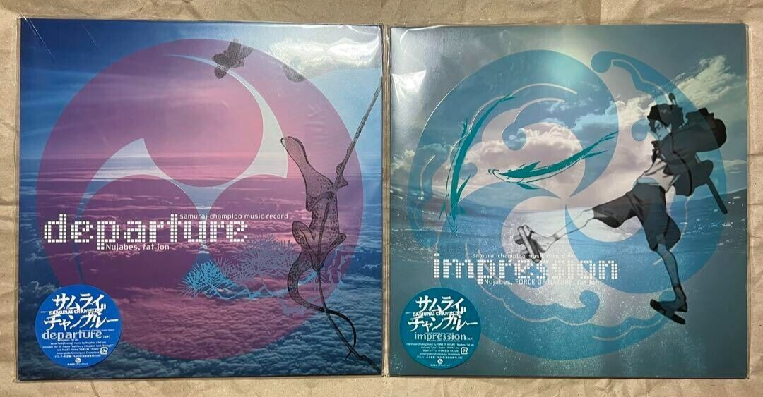 Samurai Champloo Music Record Nujabes Departure Impression Vinyl