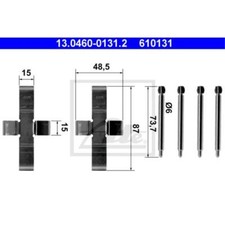 ATE Zubehörsatz Scheibenbremsbelag vorne für Mercedes-Benz Kombi T-Model Coupe