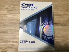Crest Whitening Emulsions Leave on Whitening Treatment New. Best by 11/2022