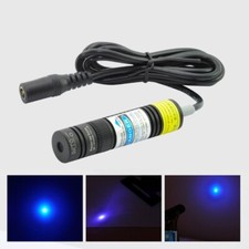 300mW 405nm Focusable Violet/Blue Laser Diode Module Head 16mm 5V Adapter