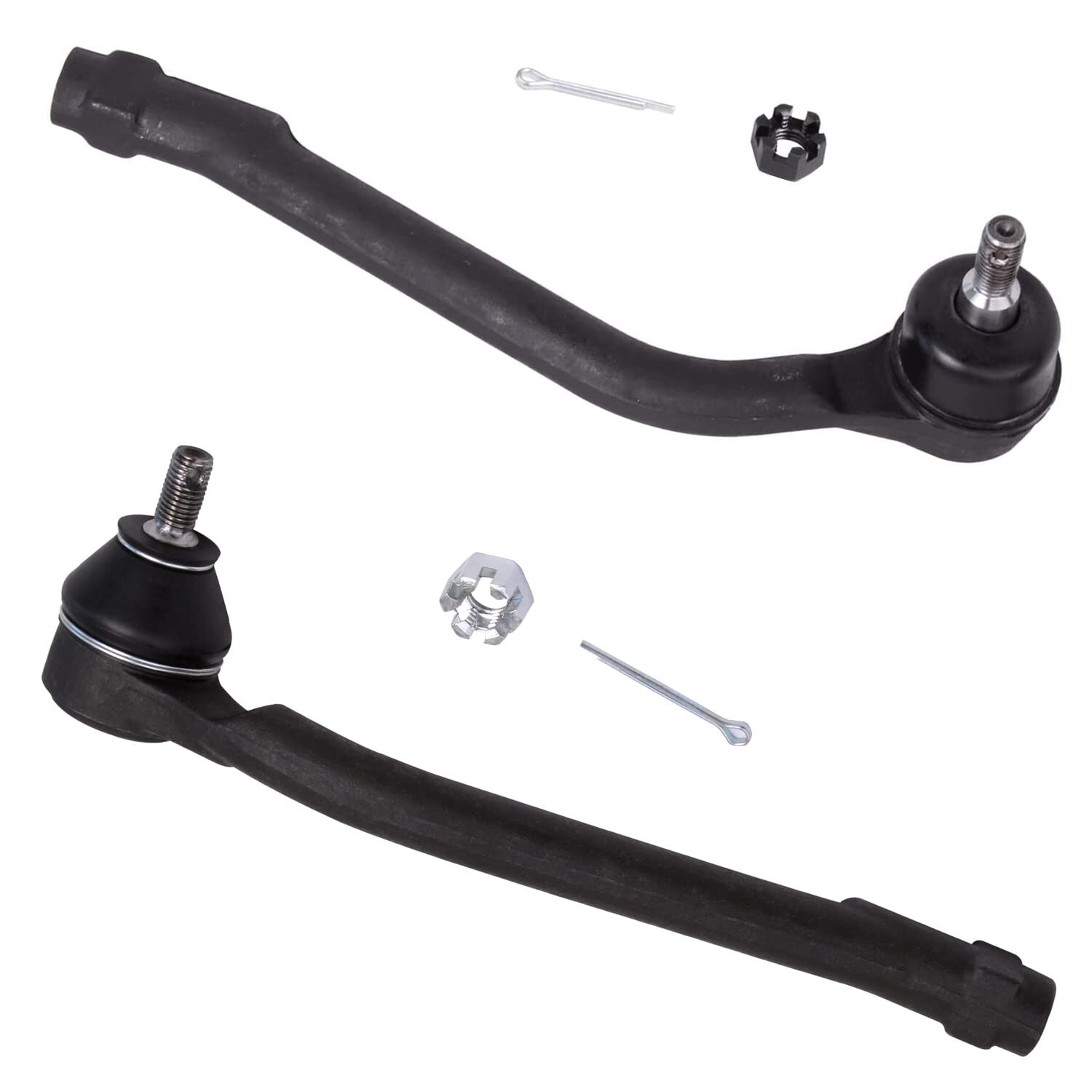 Front Struts w/Coil Spring Sway Bars Tie Rods Kit for 2010 2013 Kia