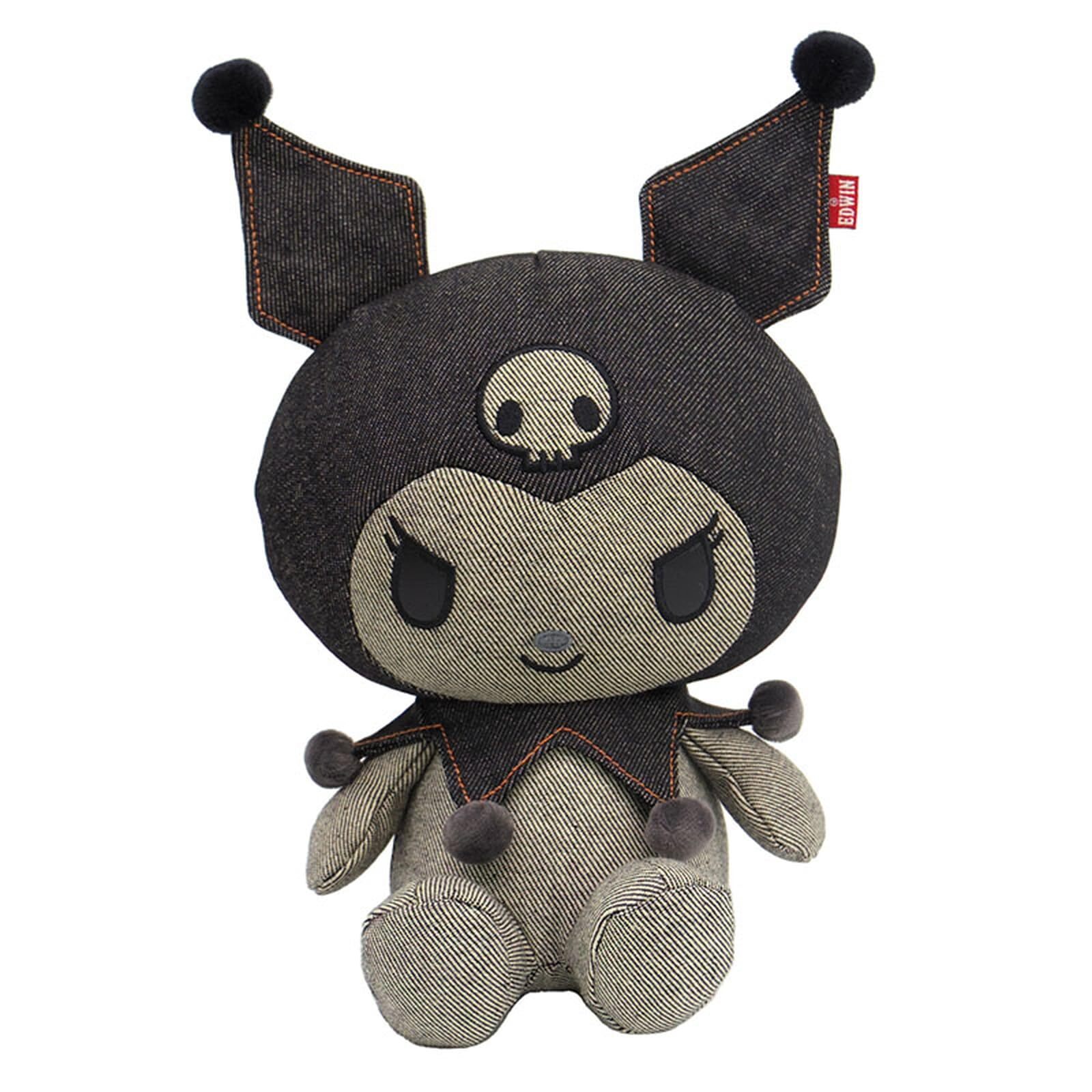 Плюшевая кукла Kuromi x EDWIN Standard S Мягкая игрушка SANRIO 188649-23