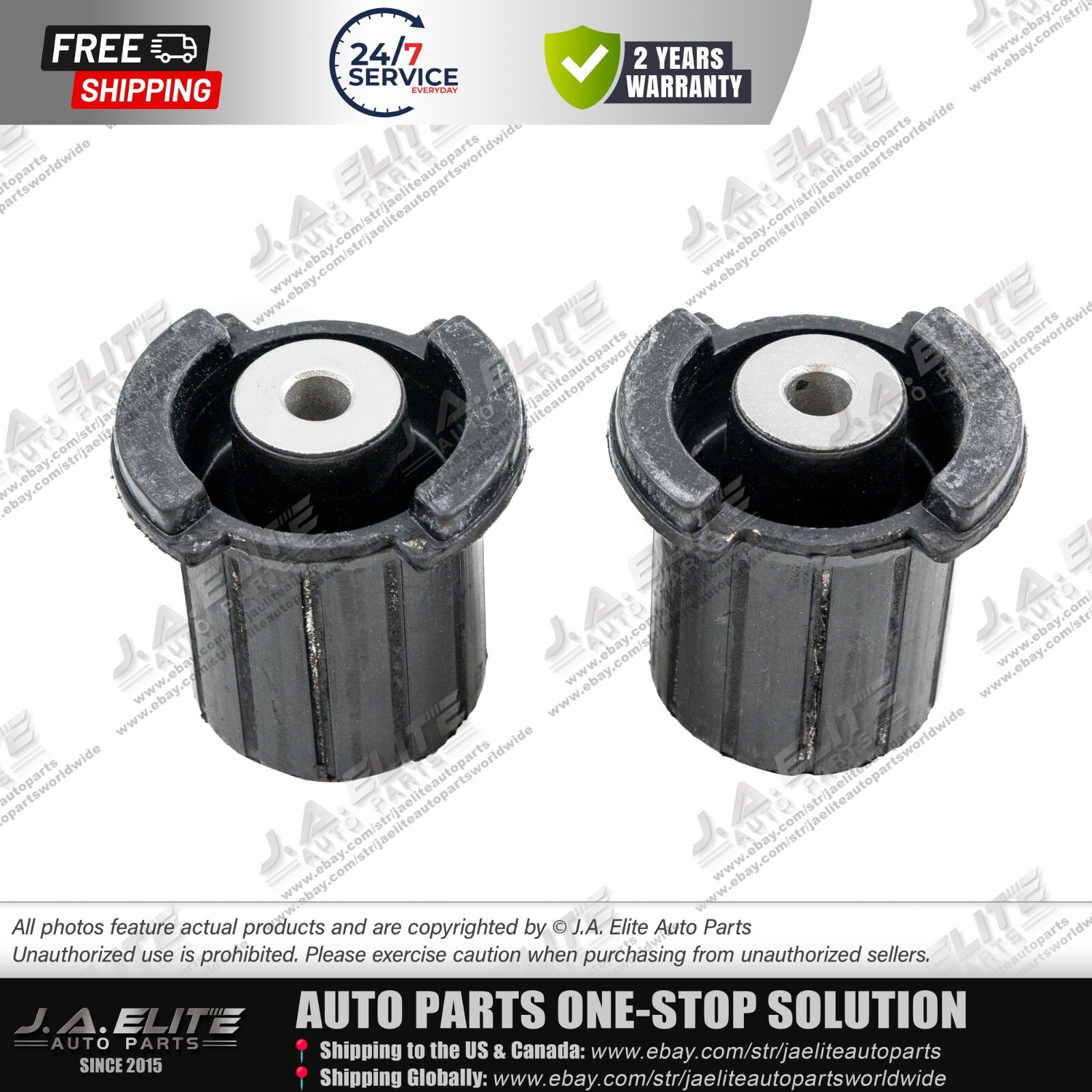 2pcs Front Upper Control Arm Bushing fit Rolls Royce Phantom (2004-2016)