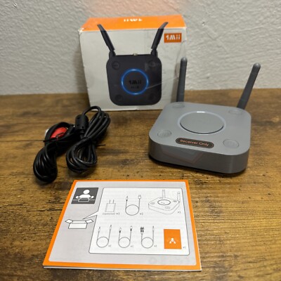 1Mii B06 Pro Long Range Wireless Bluetooth Audio Receiver New Open Box