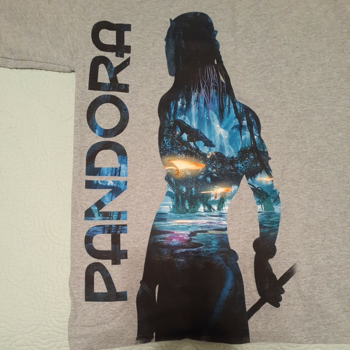 Pandora World of Avatar T-Shirt by Disney Official Animal Kingdom Mens Large