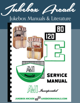 NEW! AMI Model E 80 and 120 Service & Parts Manual with active circuits in COLOR