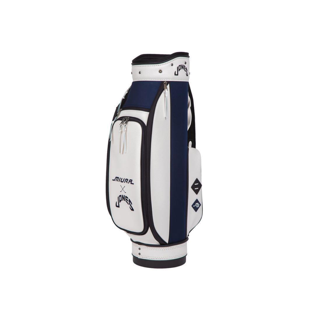 Miura Giken Golf Jones Cart Bag SG-305 8.5 x 46in 6way Miura Giken Golf Jones Cart Bag SG-305 8.5 x 46in 6way