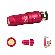 Olight imini 2 50 Lumens Tiny Keychain Flashlight EDC Flashlight Passionate Red