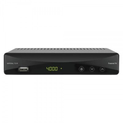 Imperial T 2 IR DVB-T2 HD Receiver mit Irdeto Freenet TV Receiver H.265 gebrauch
