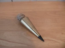 Plumb Bob - Johnson Level and Tool - 8 oz. - Brass Finish - Replaceable Tip