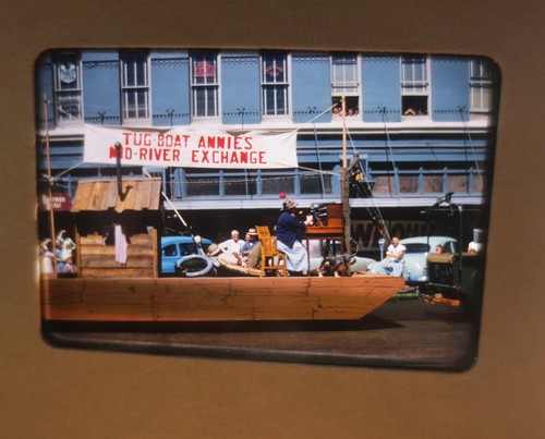 13 Original Slides Lot - 1957 Willamette Days River Parade - Downtown Salem, OR - Picture 7 of 12