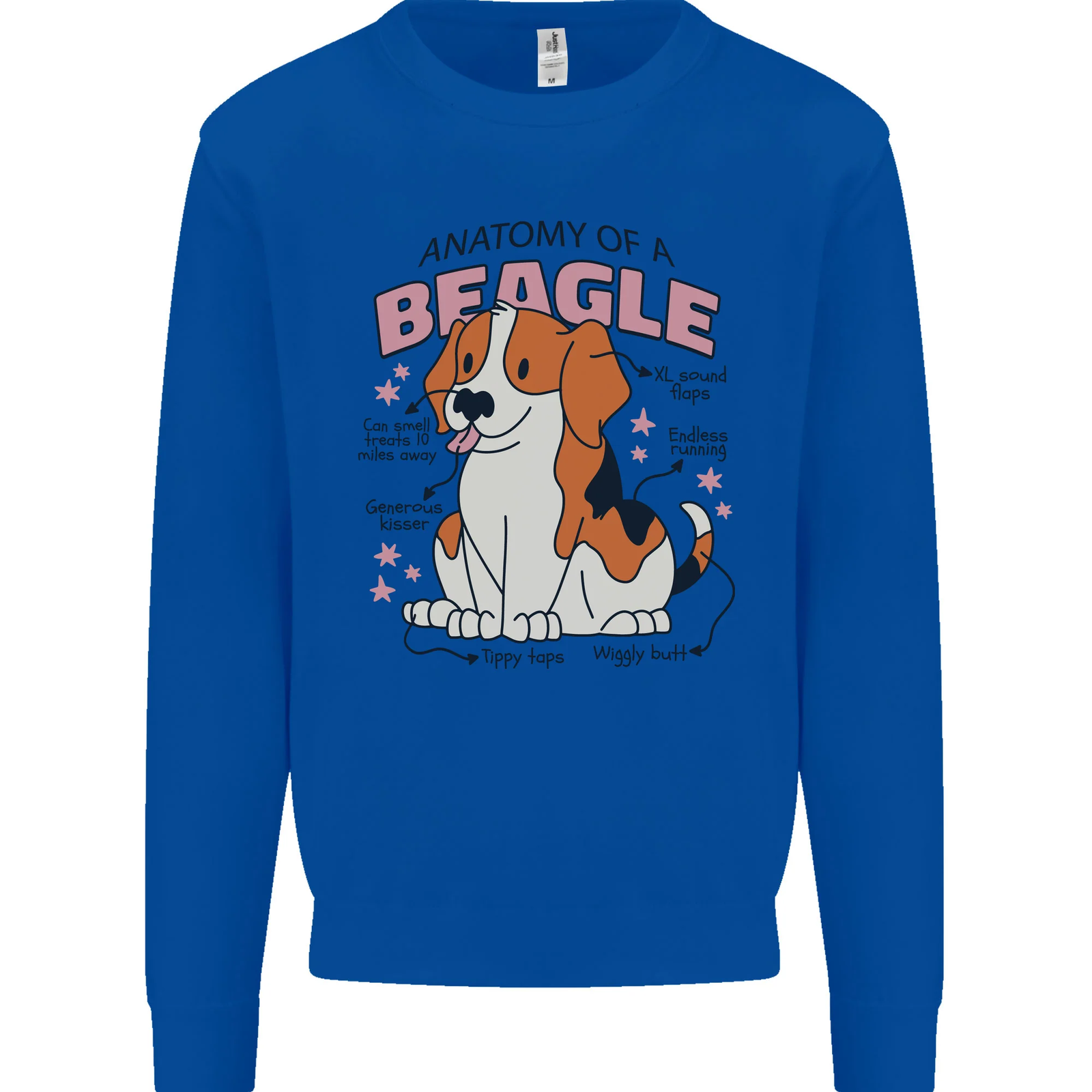 Beagle Anatomy Funny Dog Mens Sweatshirt Jumper eBay