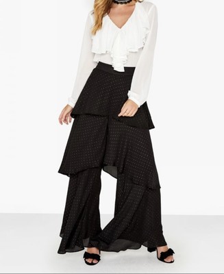 River Island Chiffon Polka Dot Layer 