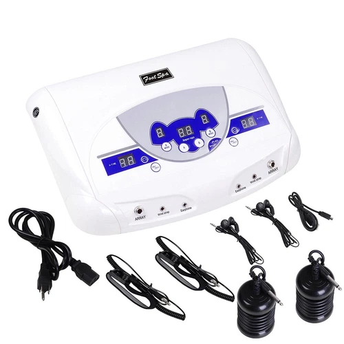 Detox Fußbad Maschine Dual Ionic Cell Relax Spa Massagegerät LCD MP3 Musik Player - Bild 1 von 11
