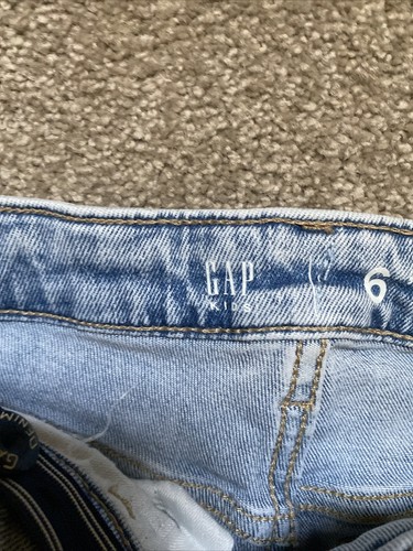 Girls GAP Size 6 ‘70s Flare High Rise Low Stretch Jeans msrp $54.95 NWT - Picture 6 of 9