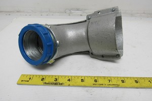 conduit connector flexible degree metal bridgeport inch
