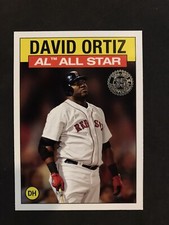 2021 Topps David Ortiz #86AS-43 AL 1986 Topps All Star Boston Red Sox 