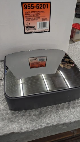 955-5201 Dorman Freightliner Heavy Duty Mirror Glass Heated F/L  A22-59713-001