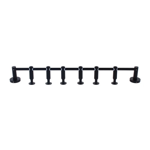 Wandgarderobe Antioxidativ Kleiderständer Garderobe Hutablage mit 6 Haken - Bild 6 von 6