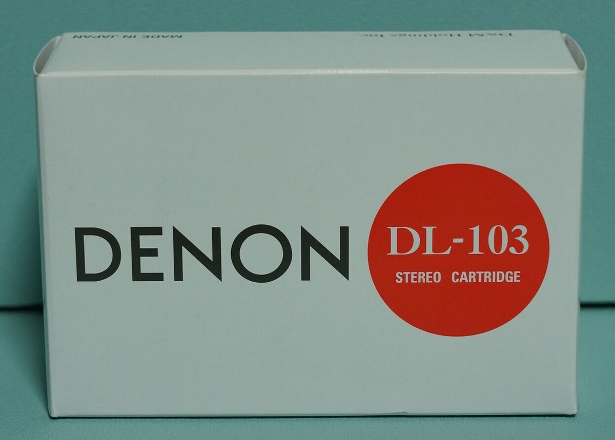 New DENON DL-103 DL103 MC Moving Coil Type Stereo Cartridge from
