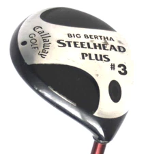 Callaway SteelHead + #3 WoodGarffalloy Graphite Stiff Flex right Handed #1631