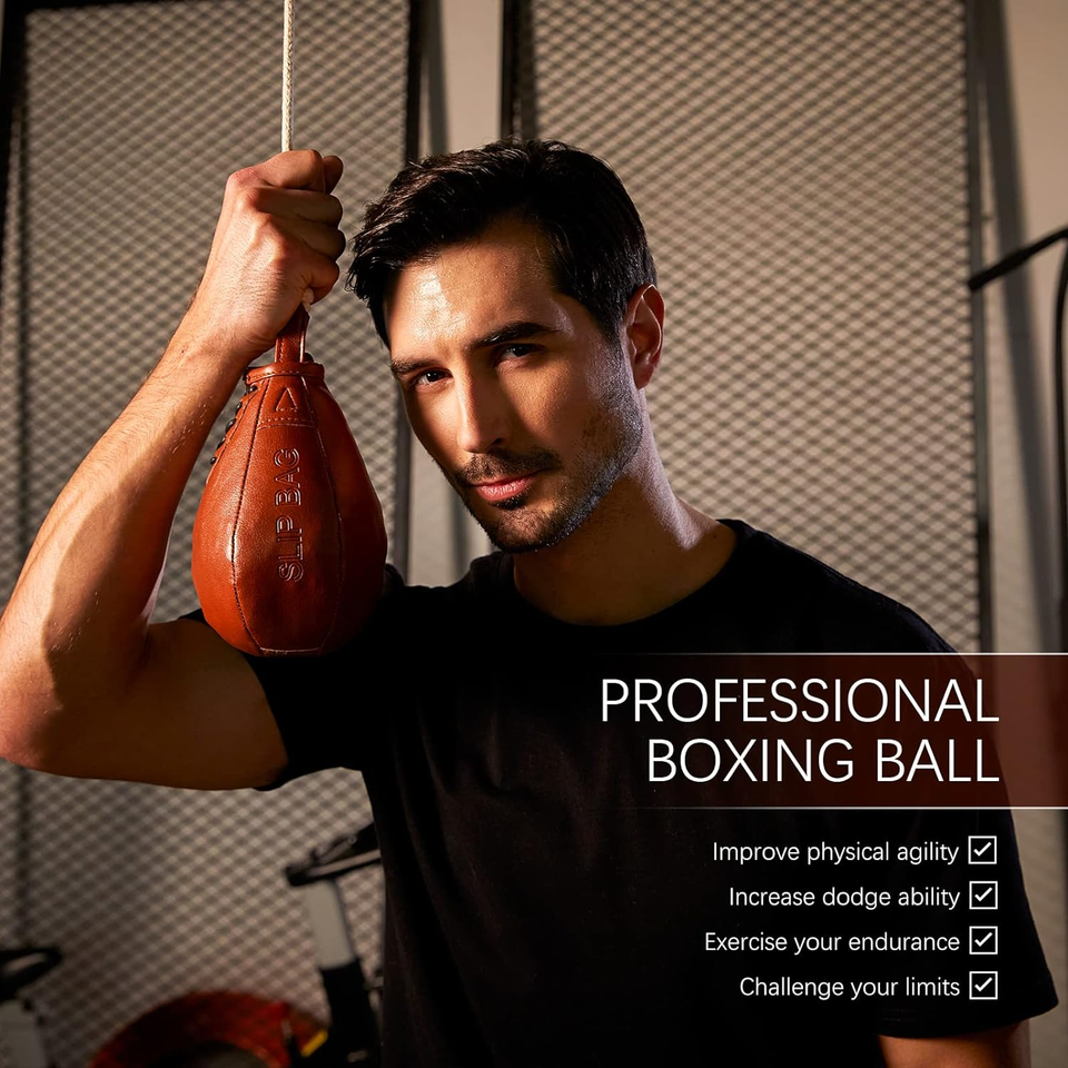 Boxing Slip Bag, Speed Bag Boxing Dodge Bag Maize Slip Ball for Boxing