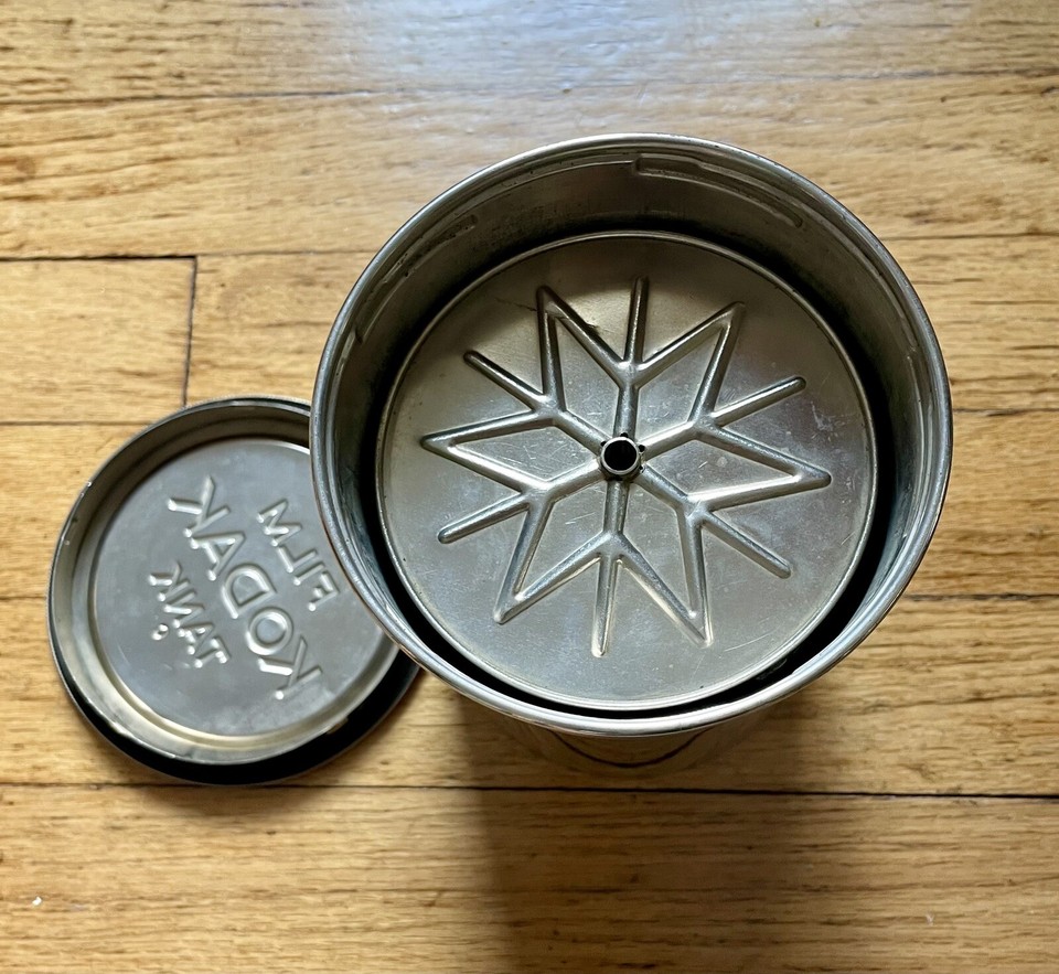 Vintage Kodak Film Tank Metal Film Development Tank for Darkroom eBay