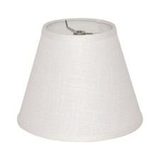 Barrel White Small Lamp Shade for Table Floor Lamps Replacement 6x10x7.5 Inch...