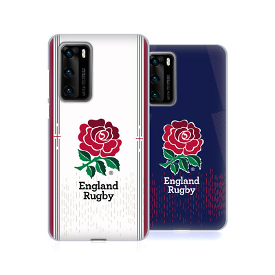 OFFICIAL ENGLAND RUGBY UNION 2023/24 CREST KIT SOFT GEL CASE FOR HUAWEI PHONES 4