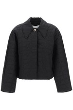 Ganni Short Quilted Jacket