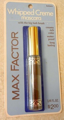VINTAGE 1970's MAX FACTOR WHIPPED CREME MASCARA