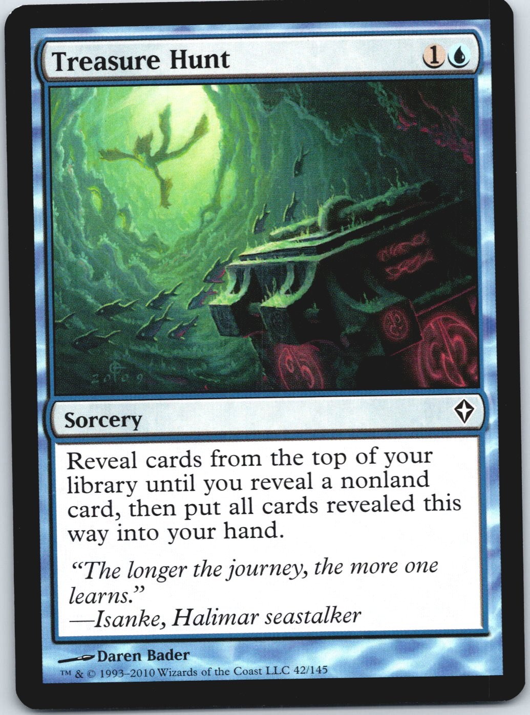 Treasure Hunt Worldwake WWK 42 NM MTG Card
