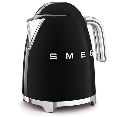 SMEG 50'S RETRO ELECTRIC WATER KETTLE AUTOMATIC SHUTOFF KLF03BLUS - BLACK