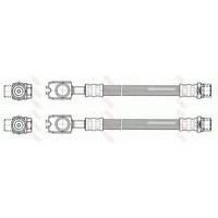 2X TRW BremsschlÄUche Hinten Innen Beidseitig Passend FÜR Audi A6 VW Passat