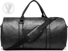 Carry on Garment Bags for Travel Leather Garment Duffle Bag Convertible Mens Sui