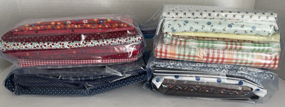 Fabric Remnants & Scraps, 3.7 pounds, many small prints; quilting & doll clothes