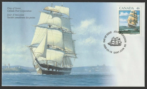 CANADA 1999 SAILING SHIP MARCO POLO #1779 FIRST DAY COVER !! N38