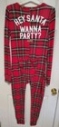 Victoria's Secret PINK Bodysuit Womens Large Plaid Pajama PJ Christmas Sleepwear — photo 1